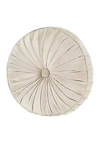 Villanova Tufted Round Decorative Throw Pillow