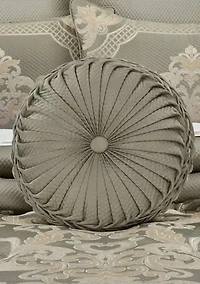 Piazza Tufted Round Decorative Throw Pillow