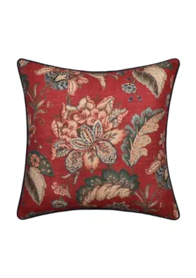 Enchanted Garden 20" Square Decorative Throw Pillow