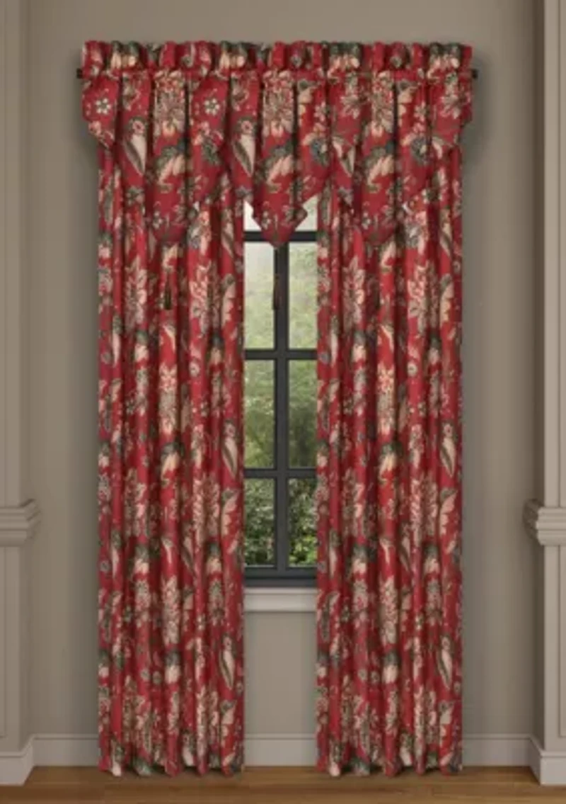 Enchanted Garden Window Ascot Valance