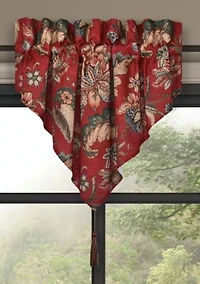 Enchanted Garden Window Ascot Valance