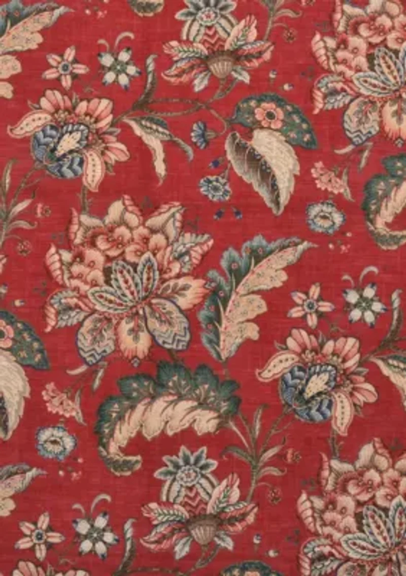 Enchanted Garden Window Ascot Valance