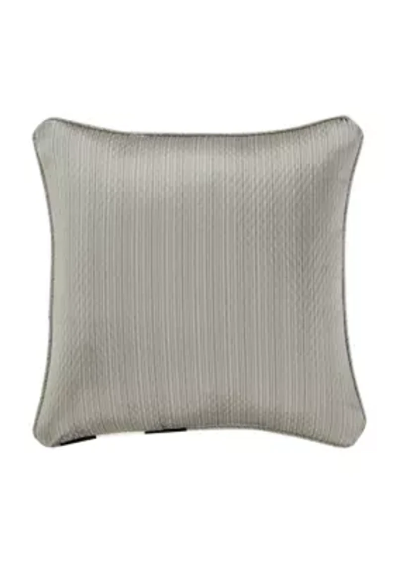Martina 18" Square Embellished Decorative Throw Pillow