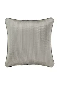 Martina 18" Square Embellished Decorative Throw Pillow