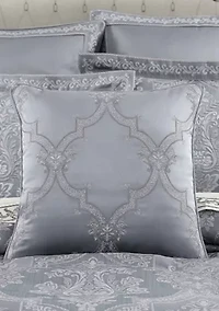 Sondra 20" Square Embellished Decorative Throw Pillow