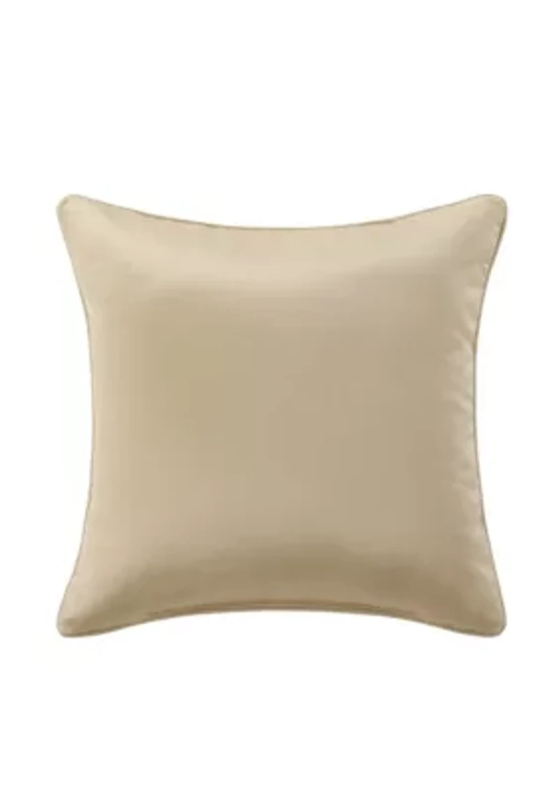 Sondra 20" Square Embellished Decorative Throw Pillow