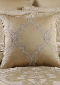 Sondra 20" Square Embellished Decorative Throw Pillow