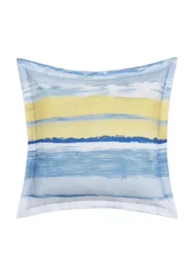 Seashore 18" Square Decorative Throw Pillow