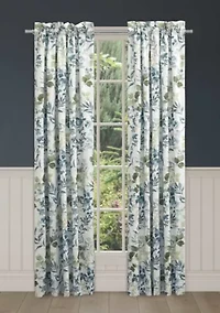 Evergreen Drapery Panel Pair