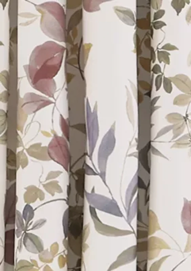 Rosewood Drapery Panel Pair