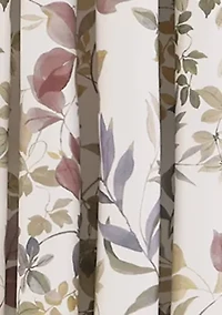 Rosewood Drapery Panel Pair