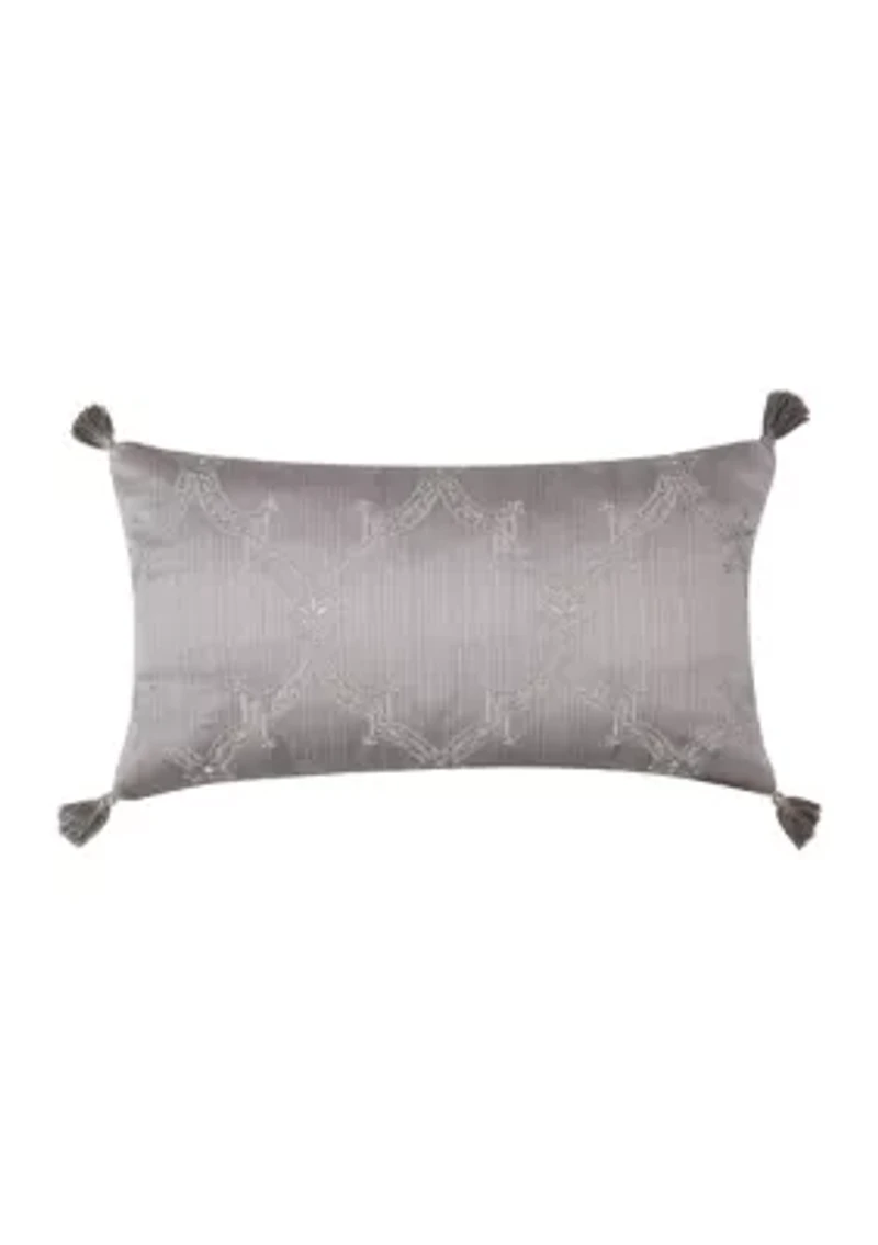Mary Boudoir Embellished Decorative Throw Pillow