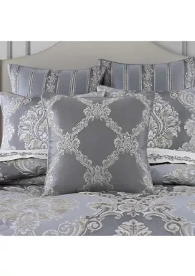 Krista 20" Square Embellished Decorative Throw Pillow