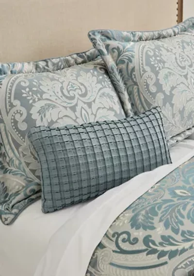 Renata Teal Throw Pillow