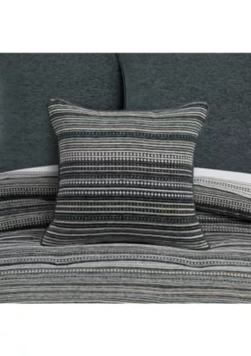 Parallel 20" Square Decorative Throw Pillow