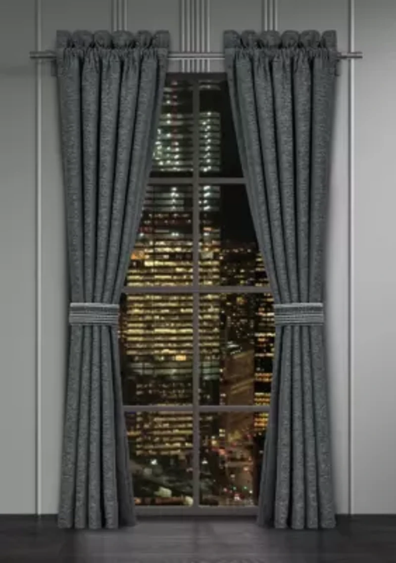 Parallel Drapery Panel Pair