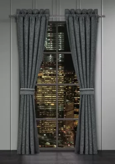 Parallel Drapery Panel Pair