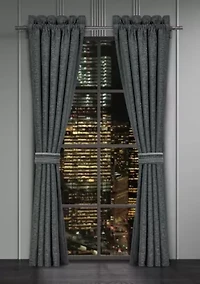Parallel Drapery Panel Pair