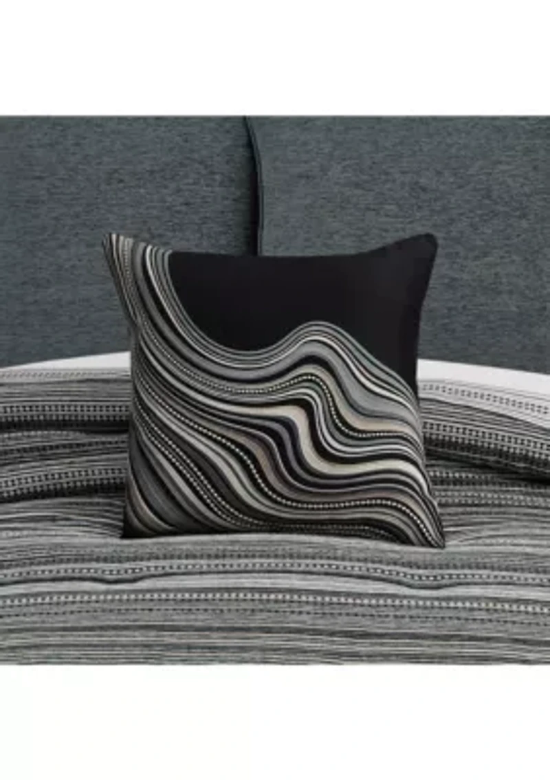 Parallel 18" Square Decorative Throw Pillow