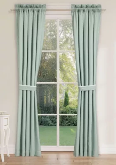 Spring Social Drapery Panel Pair