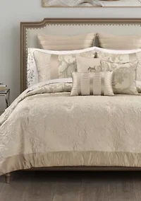 Spectra 16" Square Embellished Decorative Throw  Pillow