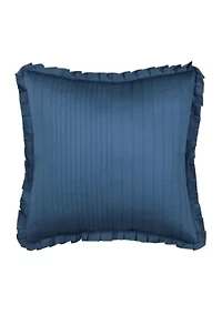 Meadow 20" Square Quilted Decorative Throw Pillow