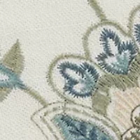 Embroidered Square Pillow