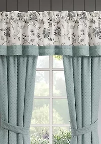 Blossom View Window Straight Valance
