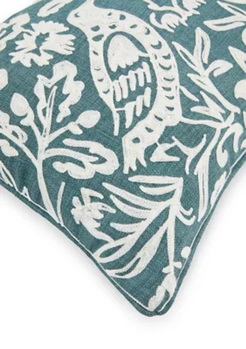 Blossom Boudoir Decorative Throw Pillow