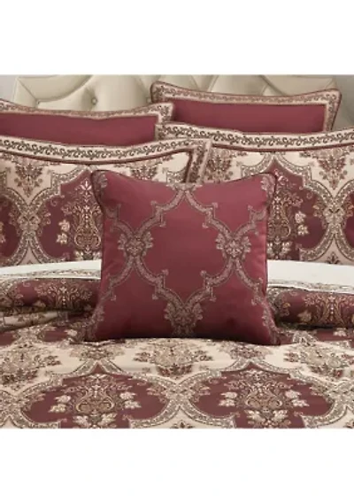 Phyllis 20" Square Embellished Decorative Throw Pillow