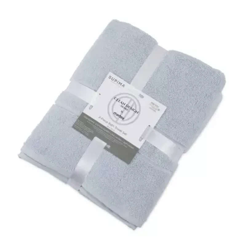 Supima 2-Pack Bath Towel Set