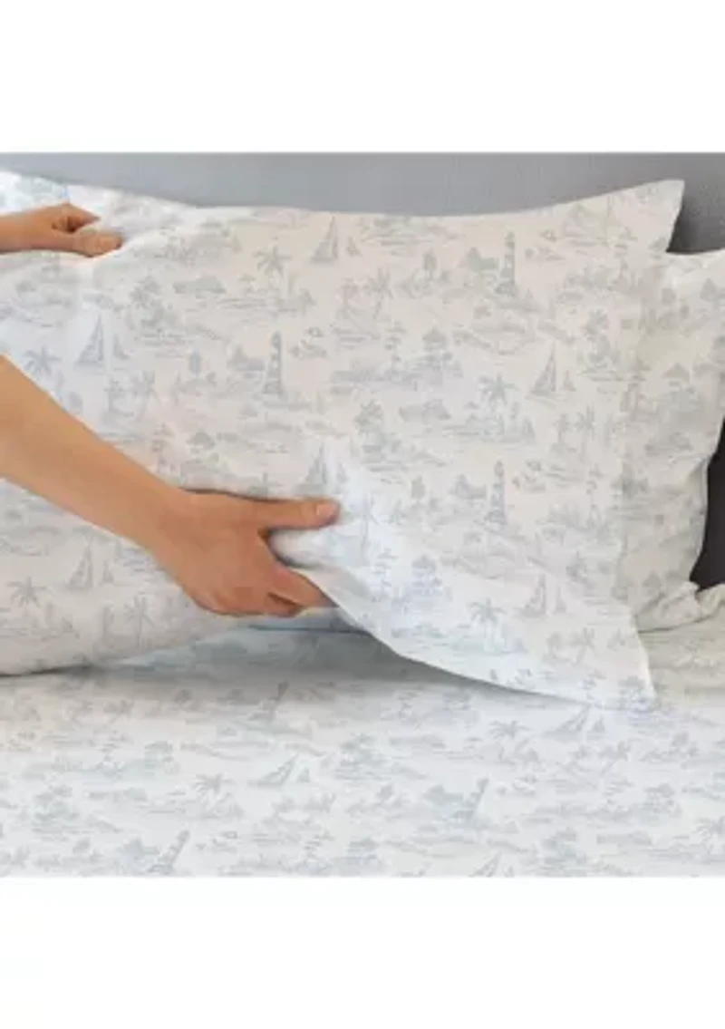 Marco Island Blue Sheet Set