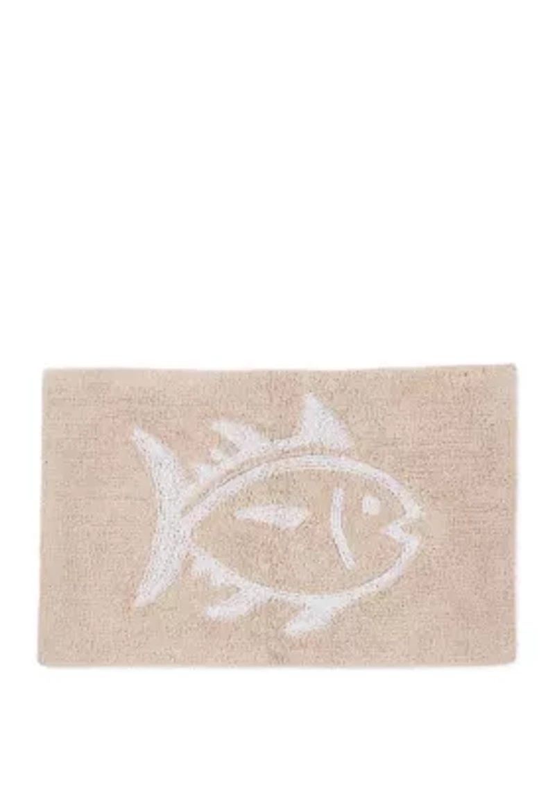 Reversible Skipjack Bath Rug