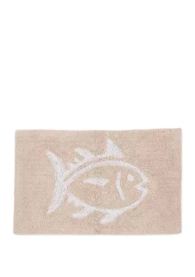 Reversible Skipjack Bath Rug