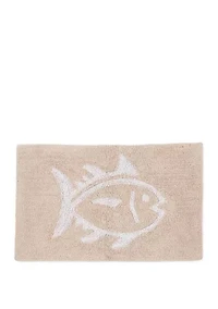 Reversible Skipjack Bath Rug