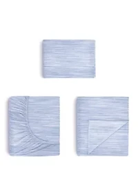 Distressed Stripe Sheet Set