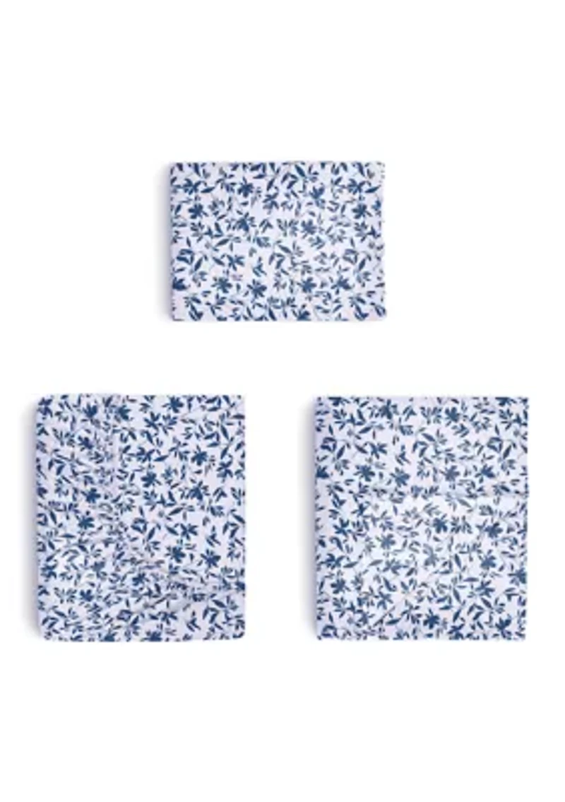Botanical Floral Sheet Set
