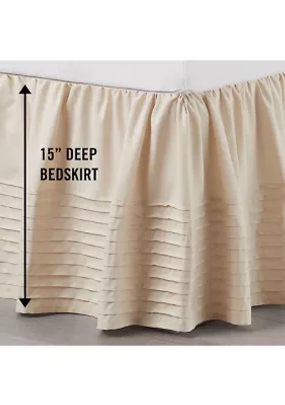Multi Pleat Bedskirt