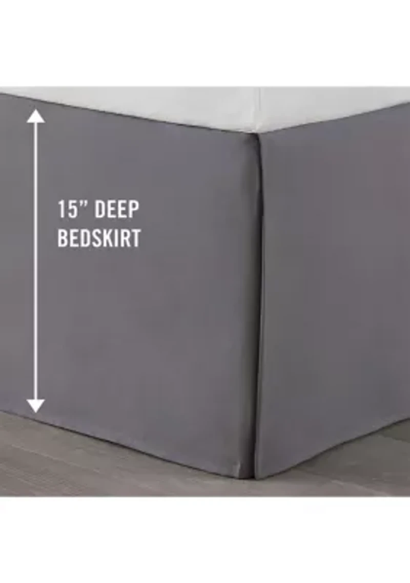 Inverted Pleat Bed Skirt