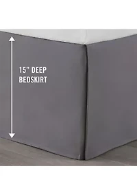Inverted Pleat Bed Skirt