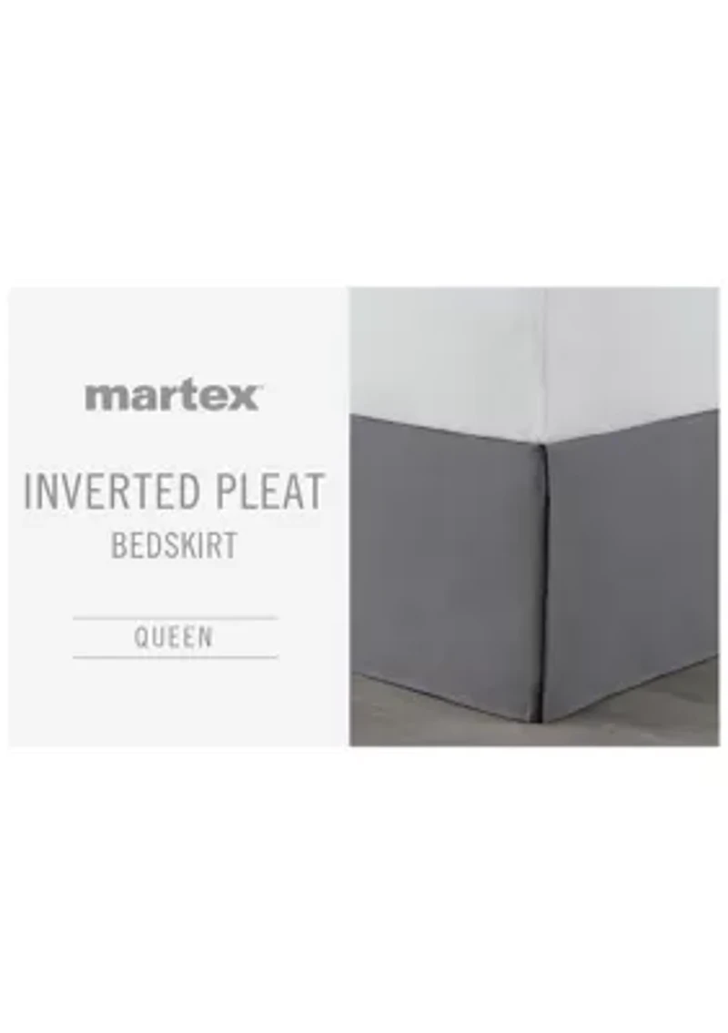 Inverted Pleat Bed Skirt