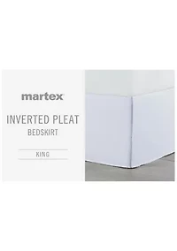 Martex Inverted Pleat Bed Skirt