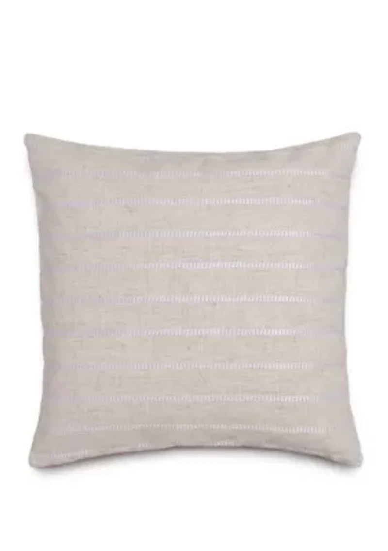 Camana Bay Satin Stitch Throw Pillow