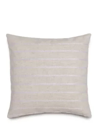 Camana Bay Satin Stitch Throw Pillow