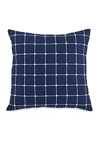 Royal Pine Geo Throw Pillow