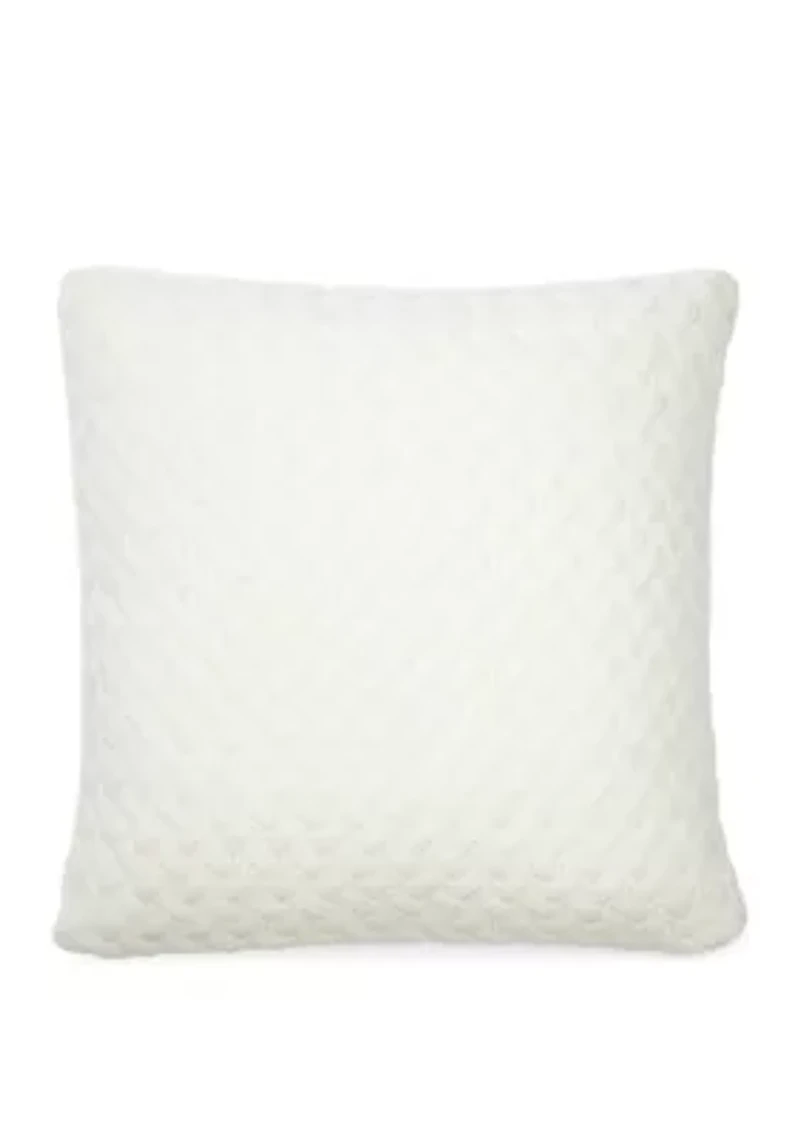 Basket Weave Throw Pillow