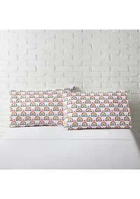 Rainbow Party Pillowcase Pair 