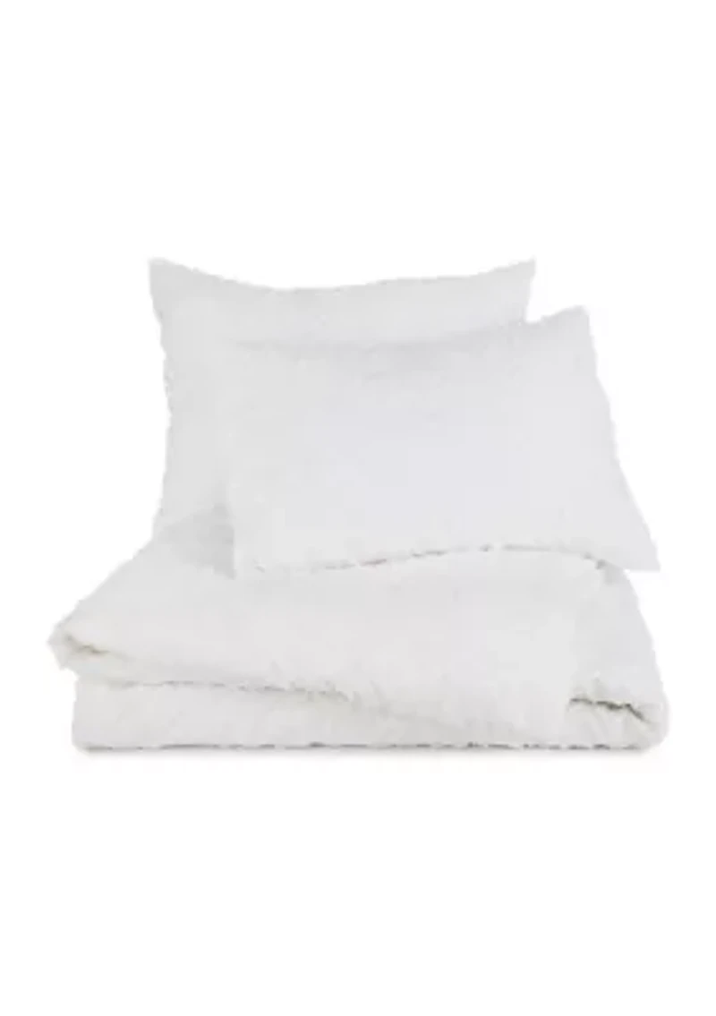 Coral Springs White Comforter Set
