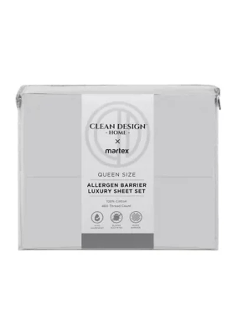 Anti Allergen 400 Thread Count Sheet Set