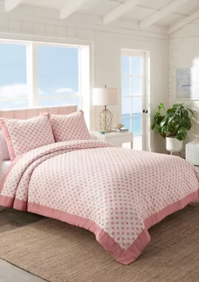 Hartsville Coral Full/Queen Quilt